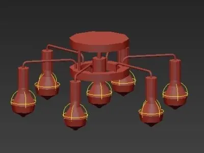 Gold Stick 3D model