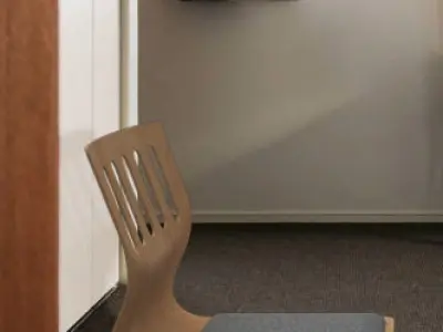 Zaisu chair AVAILABLE IN 2 COLORS Free 3D model