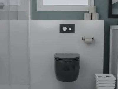 Modern Bathroom 3D model