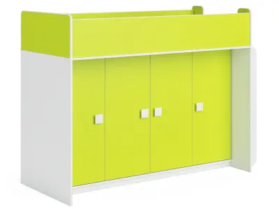 Legenda K43E with LP43C childrens modular bed 3D model