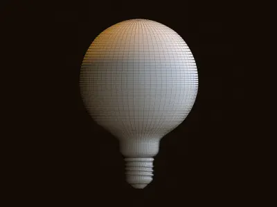 Bulb 3d model edison 3D model
