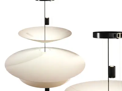 Pendant lamp SKYLAR Low-poly 3D model