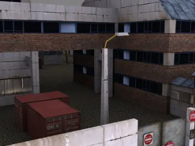 factory constructor  Low Poly Low-poly 3D model