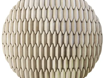 Concrete Acoustic Wall Panel - Seamless Texture
