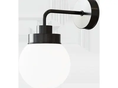 FRIHULT FRIHULT Sconce black 3D model
