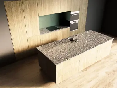 114-Kitchen6 texture 10 3D model