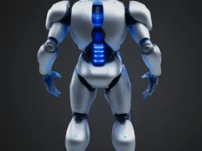 Robot 3D model 21