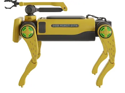 DOG ROBOT 2075 3D model