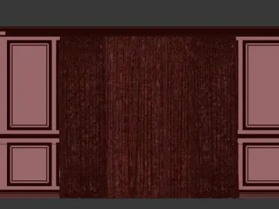 Curtain Set 53 3D model