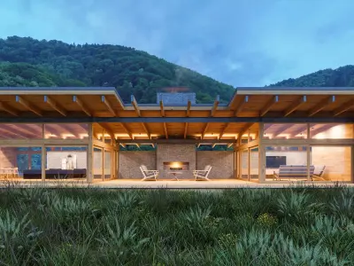 Hood River Residence  3D model
