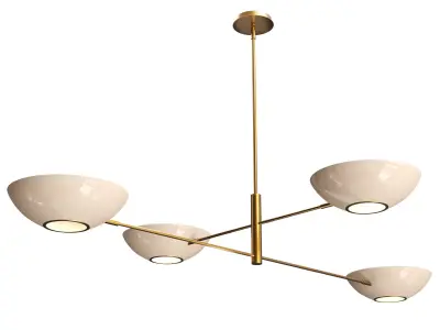 Lachlan Chandelier by West elm 3D model