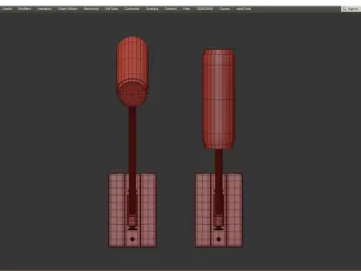 MAYFRID SCONCE Low-poly 3D model