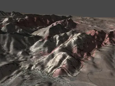 Red Rock Canyon 3D model