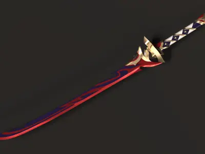 GENSHIN IMPACT - KAGOTSURUBE ISSHIN 3d file stl 3D model