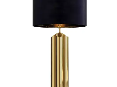 Brushed Brass Table Lamp Liang and Eimil Obelisk Low-poly 3D model