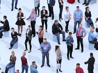 Dosch 3D - LoPoly People Vol 3 Low-poly 3D model