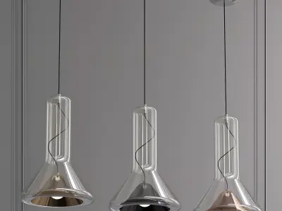 WHISTLE changer pendant light 3D model