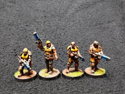 Cyberzerkers - Pulse Rifle Squads 3D print model