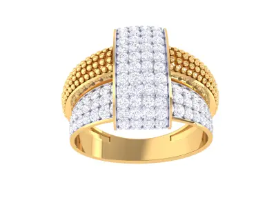  Women Ring MTL 3dm STL OBJ FBX Details 3D print model 75