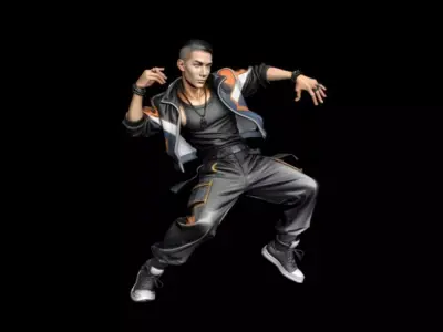 street dance 3D model