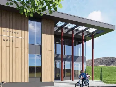 University Low-poly 3D model