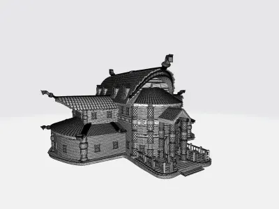 Vikings house 3D print model