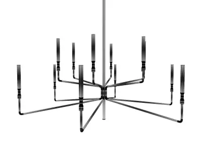 Epsilon Pendant Light Free 3D model