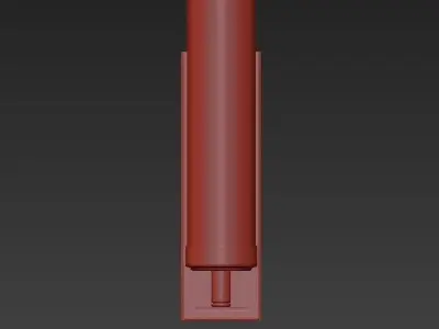 Henri Bathroom Light 3D model