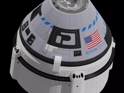 Boeing CST-100 Starliner 3D model