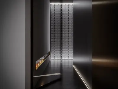 Minimalist Office 3D model