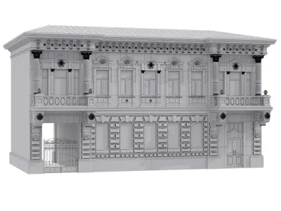 City building 3D model buy