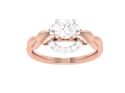  Women Ring MTL 3dm STL OBJ FBX Details 3D print model 11