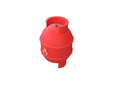 LPG Tank Icon V1 004 Low-poly 3D model
