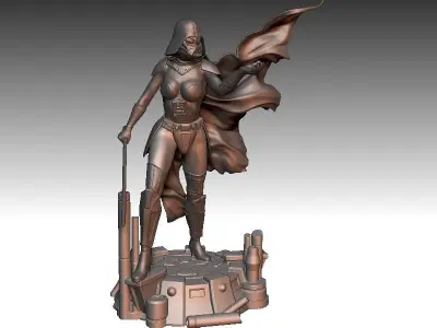 Lady Vader 3D print model