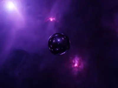 Space and cosmos HDRI Sci-fi 3D Model Collection Low-poly 3D model