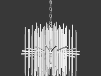 Elect Lampatron Designer chandelier 3D model