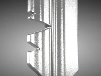 House Key Low-poly 3D model