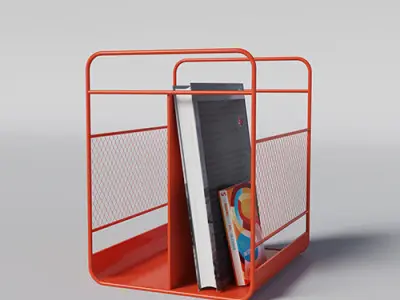 book holder or newspaper holder 3D model