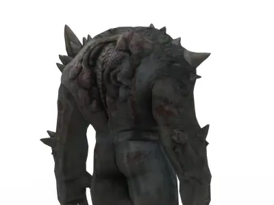 Venomfiend Monster 3D Model Game-Ready Animated Creature Low-poly 3D model