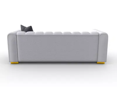 Modern 3 Seater Sofa 3D model