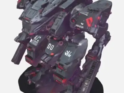 Titan V-07 3D print model