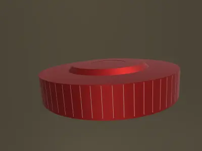 Medo Led 60 srebrnoszara Light Fixture Free 3D model