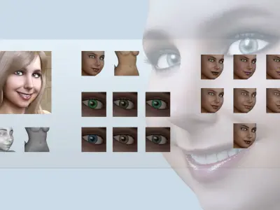 Brida for Genesis 8 Female 3D model