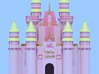 Castle 3d model 3D model