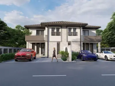 House 20 Exterior Low-poly 3D model