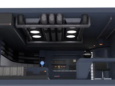 Set 2d - Officers quarters 1-6 Scale Hottoys  3D print model