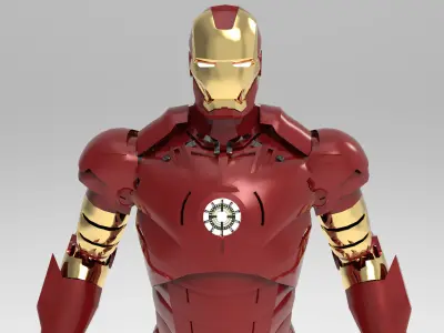 Iron Man Mark III 3D model