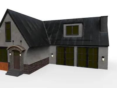 Ac-Building-v2-unity Low-poly 3D model