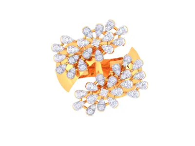  Women Ring MTL 3dm STL OBJ FBX Details 3D print model 66