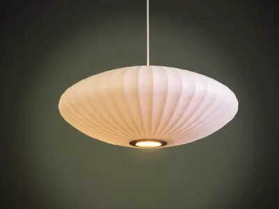 Nelson Bubble Lamp - Saucer 3D model